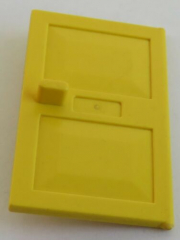 LEGO - Tür / Door - Tür 1 x 4 x 5 (2 Stück), gelb # 4131