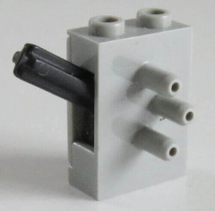 LEGO Technic - Pneumatic Schalter / Umschalter, hellgrau # 4694c01