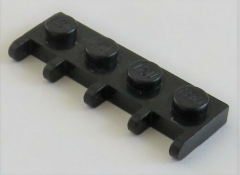 LEGO - Gelenk Platte / Hinge Plate Halterung 1 x 4 (4 Stück), schwarz # 4315