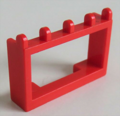 LEGO - Gelenk / Hinge Fahrzeug Dach Halterung 1 x 4 x 2 (2 Stück), rot # 4214