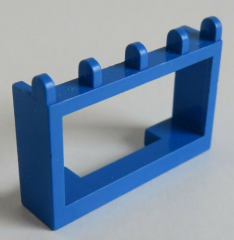 LEGO - Gelenk / Hinge Fahrzeug Dach Halterung 1 x 4 x 2 (2 Stück), blau # 4214