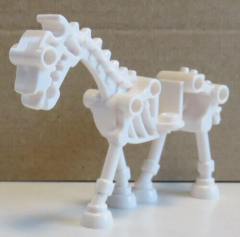 LEGO - Tier / Land: Pferd Skelett, weiß # 59228