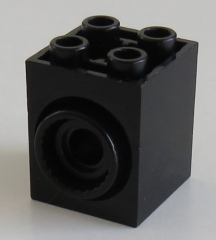 LEGO Drehscheibe / Turntable - Dreh- / Rotationsstein 2 x 2 x 2, schwarz # 41533